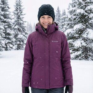 Columbia Interchange Waterproof Outer Shell Jacket - Purple - SZ L